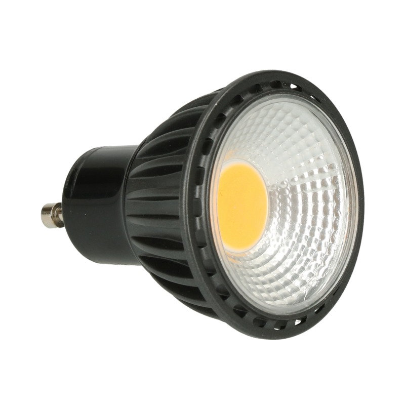reptielen Albany Komst LED spot COB 230V 3W - GU10 (zwart) - Lichtpartner