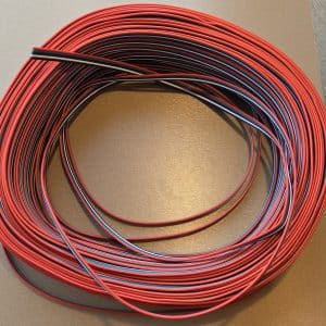 Losse 5-aderige kabel tbv RGB-W LED strip, per mtr
