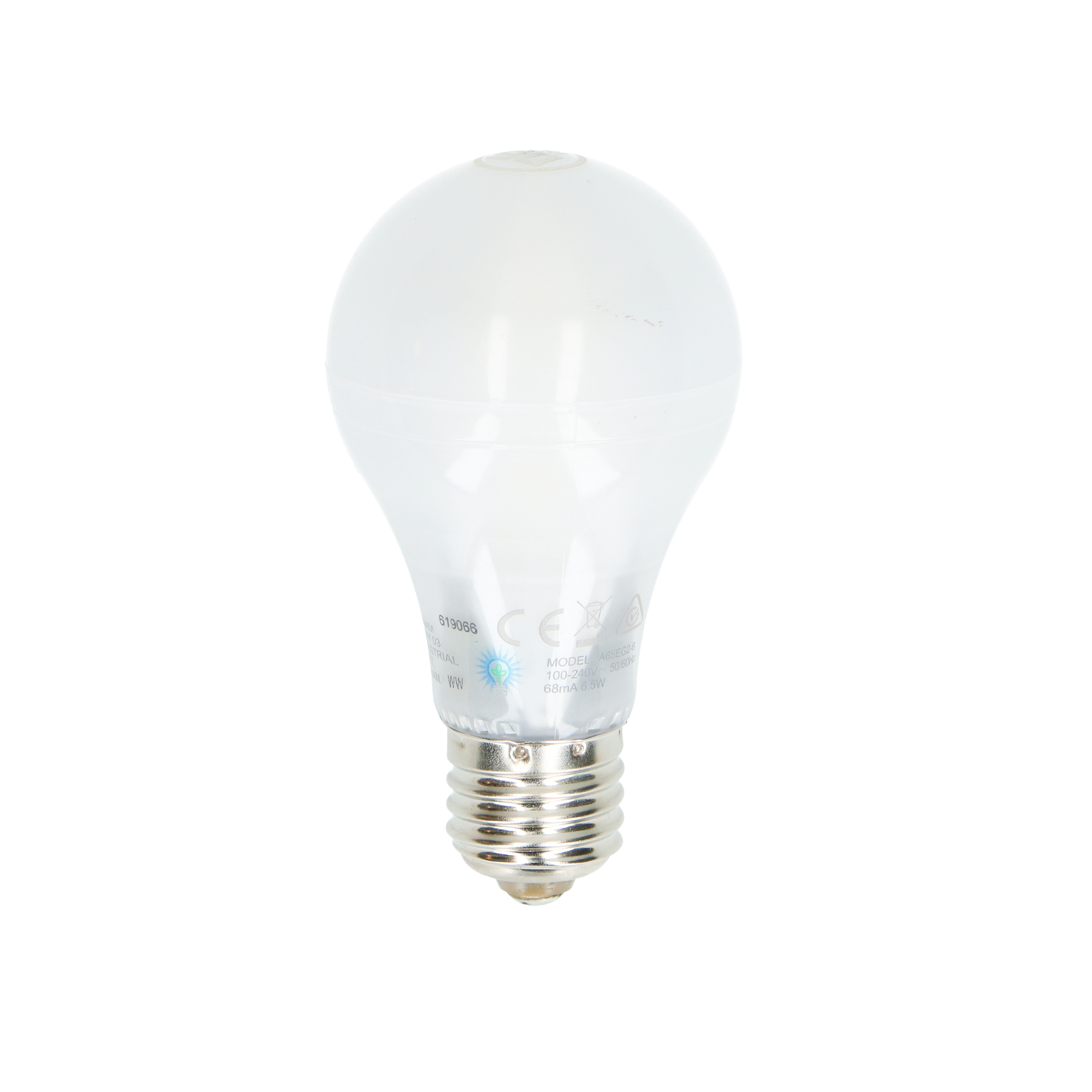 LED gloeilamp 6.5W (creme - Lichtpartner