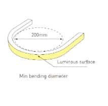 Silicone LED Neon Flex 16x15mm RGB-W - Afbeelding 4