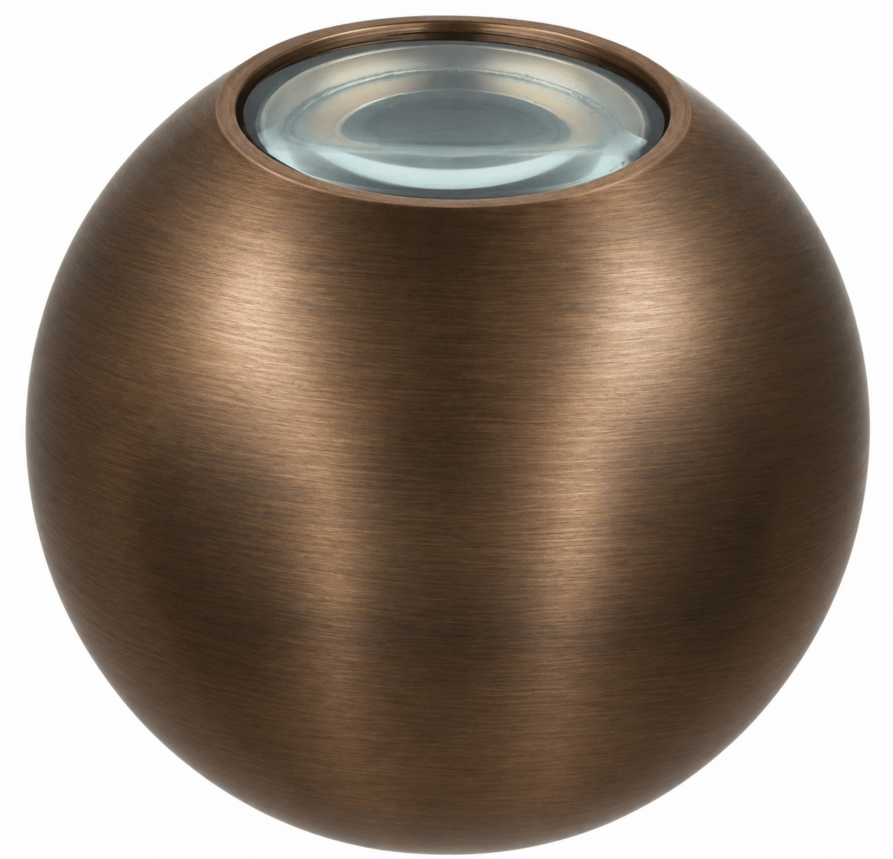 Wandlamp Round Brons