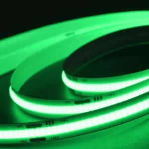COB LED strip Groen (480 LEDs/m 24V)