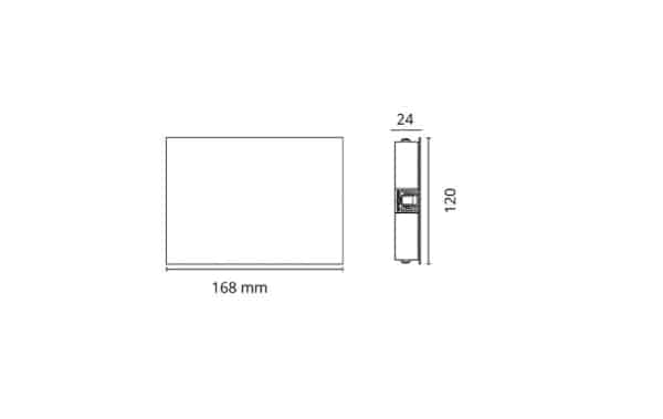 Zip 230V plafond aansluitdoos 1+1 - Afbeelding 3